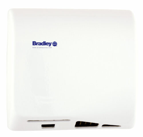 Bradley Aerix 2902-28 White Adjustable Sensor-Operated Hand Dryer