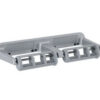 Gamco 814NRC Double Toilet Tissue Holder with No Roll Control