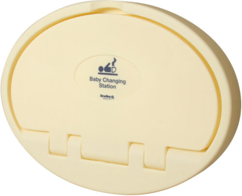 Bradley 9612 Baby Changing Station - Ivory