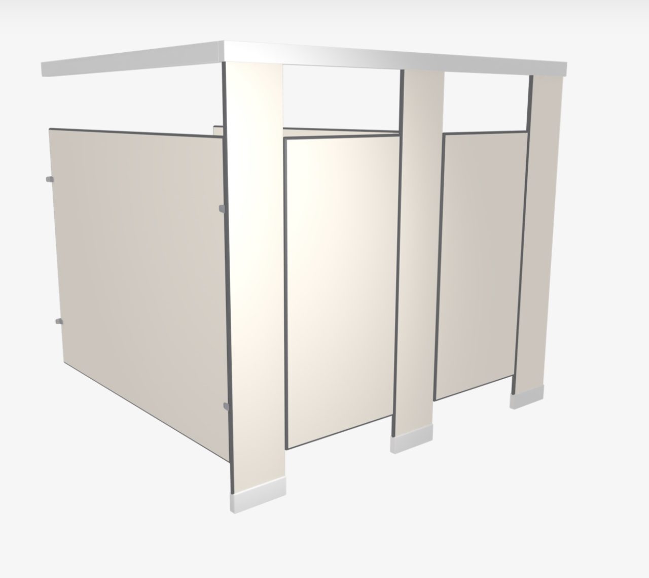 Compact Laminate / Phenolic Toilet Partitions Toilet Partitions