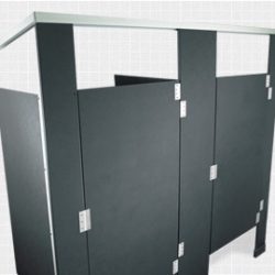 Solid Plastic Toilet Partitions - Toilet Stalls | ToiletPartitions.com