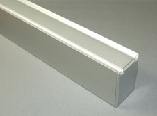 Aluminum-Head-Rail-for-Solid-Plastic-Toilet-Partitions