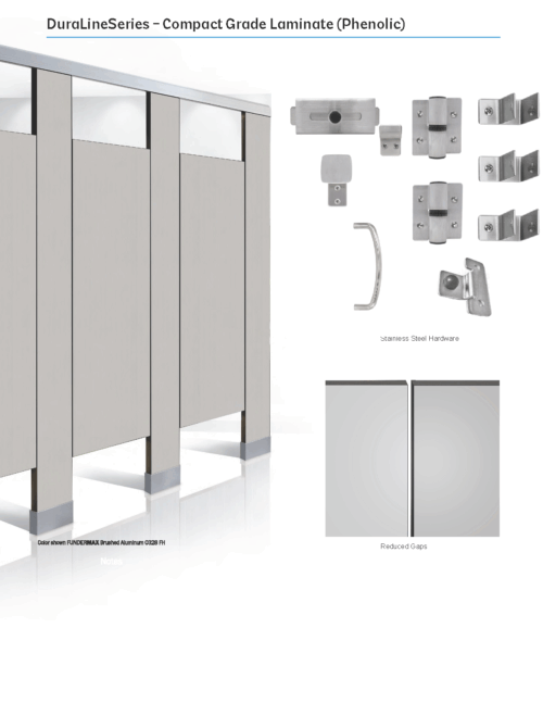 Phenolic  Commercial Bathroom Partitions - Quote 904350 Planet Fitness