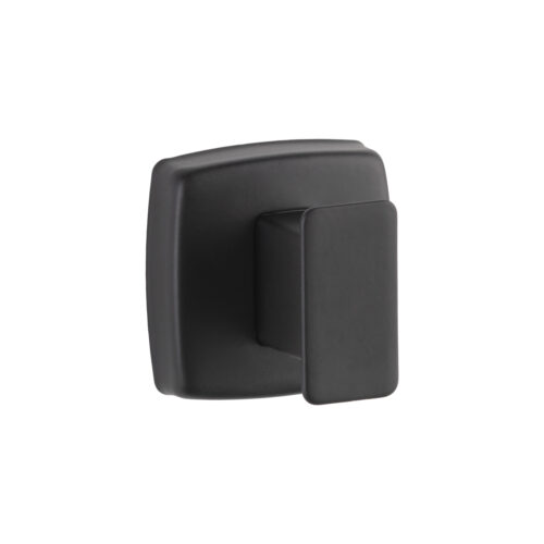 Bobrick B-7671.MBLK - Matte Black Surface-Mounted Single Robe Hook