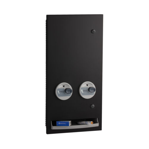 Bobrick B-37063.MBLK - Matte Black Recessed Napkin/Tampon Vendor