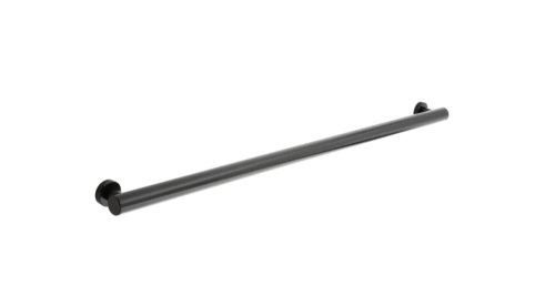 Bobrick B-9807x18.MBLK - Matte Black 18″ Straight Grab Bar