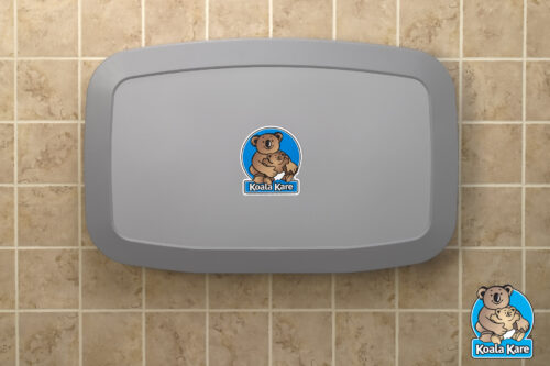 Koala Kare KB200-01 Horizontal Baby Changing Station - Grey