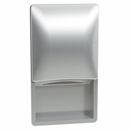 Bradley 2A00-10 Semi-Recessed Folded Towel Dispenser