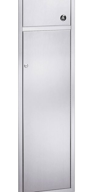 Bradley 315-35 Recessed 9.2 Gal. Waste Receptacle