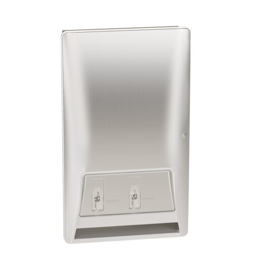 Bradley 4A20-40 Recessed Napkin/Tampon Vendor (FREE)