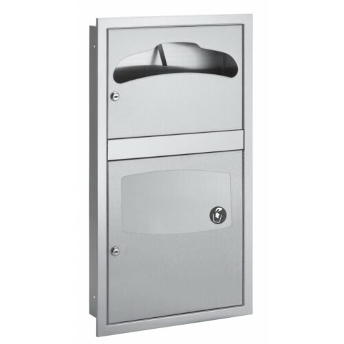 Bradley 5932-10 In-Stall Semi-Recessed Combination Unit