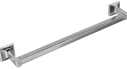 Bradley 927-18" Chrome Plated Square Towel Bar