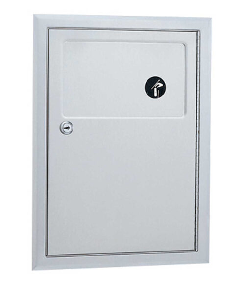 Gamco ND-6 Partition-Mounted Sanitary Napkin Disposal