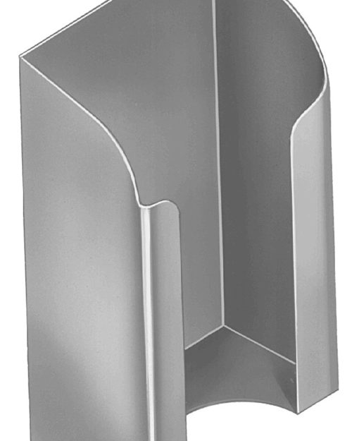 Bradley SA13-6 Security Folded Toilet Tissue Holder - Chase Mounted