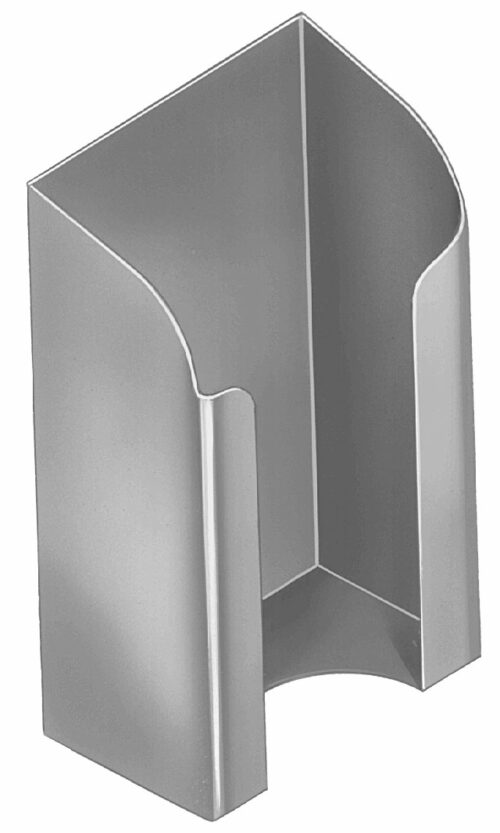 Bradley SA14 Security Folded Toilet Tissue Holder - Front Mounted