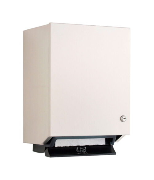 Gamco TD-11RP Surface-Mounted Push Bar Roll Towel Dispenser