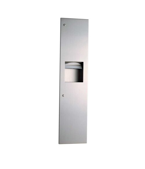 Gamco TW-9 Recessed Coverall Combination Towel Dispenser and Waste Receptacle - 5 gal (DISCONTINUED)
