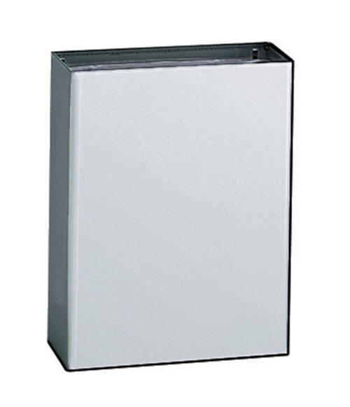 Gamco WR-1 Surface Mounted Waste Receptacle with Vinyl Liner - 21 gal